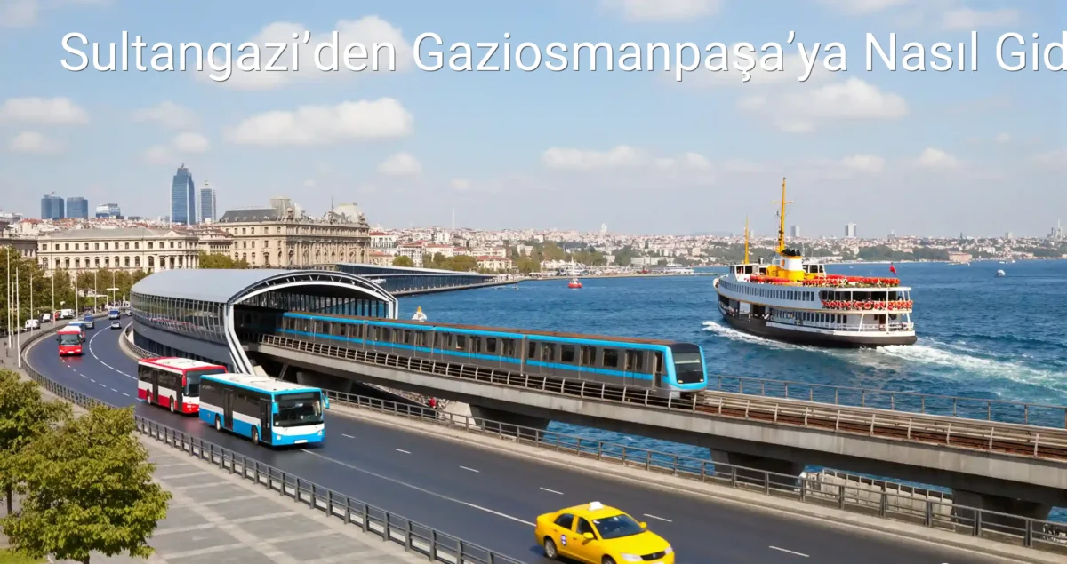 Sultangazi’den Gaziosmanpaşa’ya Nasıl Gidilir?