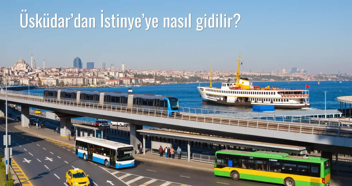 Üsküdar’dan İstinye’ye Nasıl Gidilir?