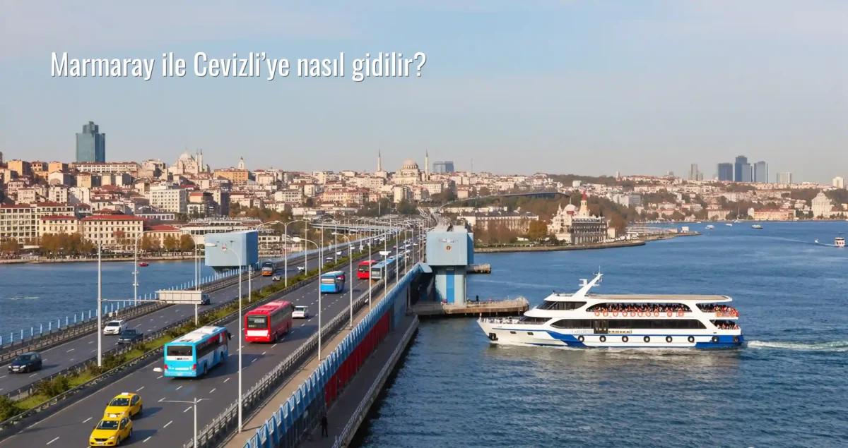 Marmaray ile Cevizli’ye nasıl gidilir?