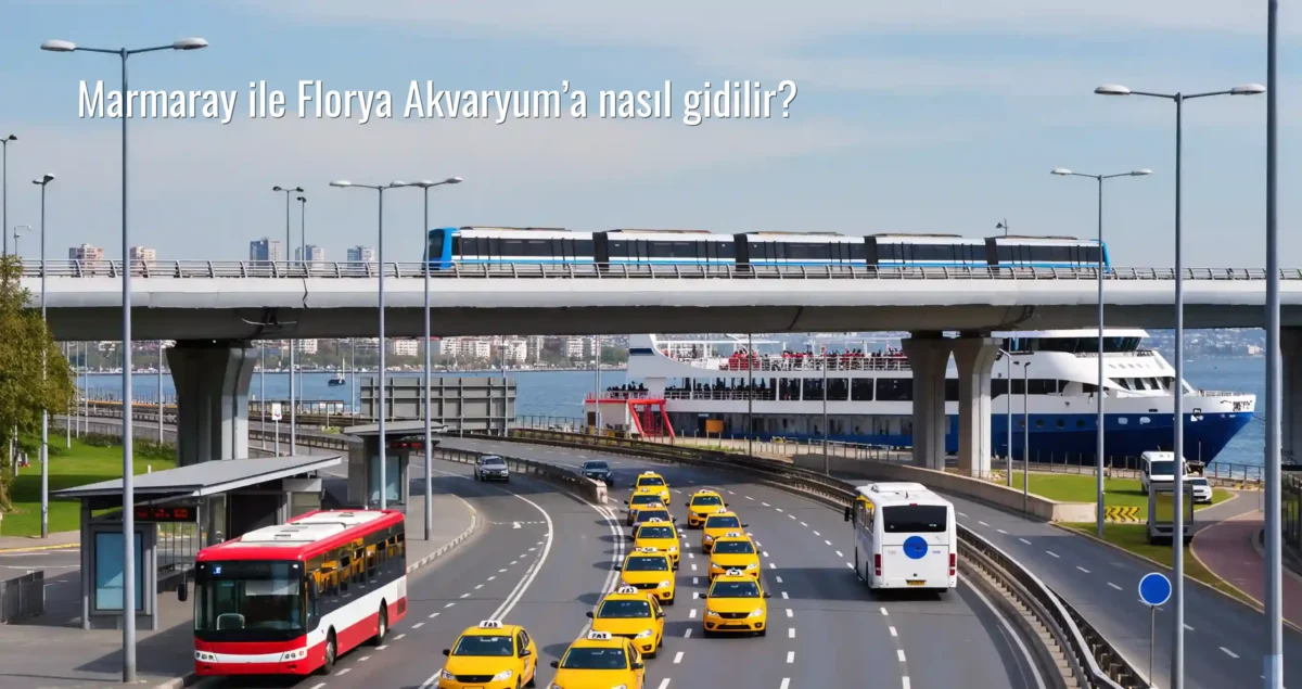 Marmaray ile Florya Akvaryum’a nasıl gidilir?