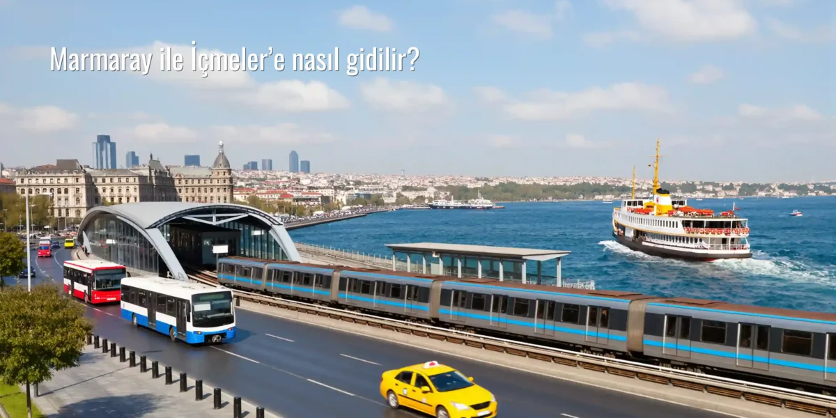 Marmaray ile İçmeler’e nasıl gidilir?