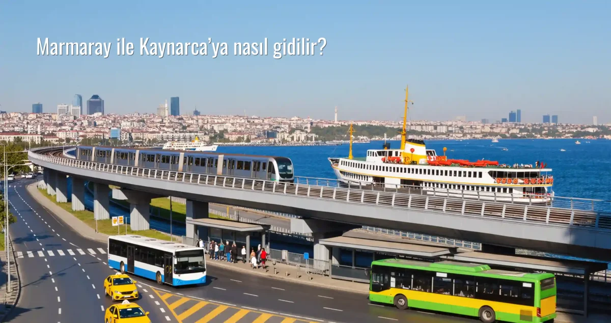 Marmaray ile Kaynarca’ya nasıl gidilir?