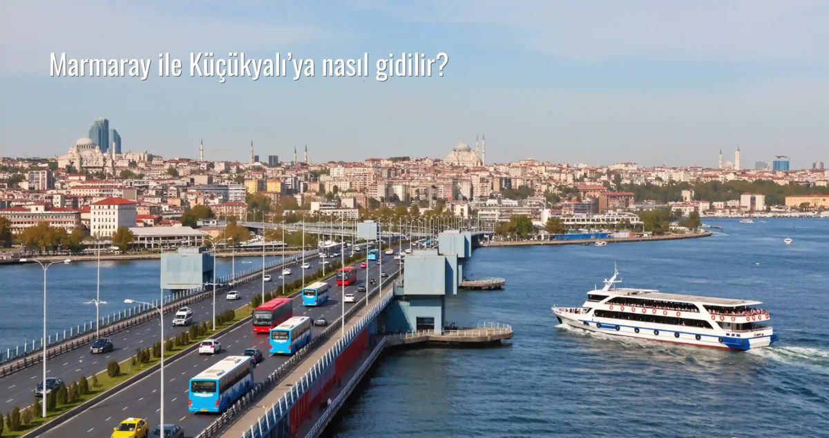 Marmaray ile Küçükyalı’ya nasıl gidilir?