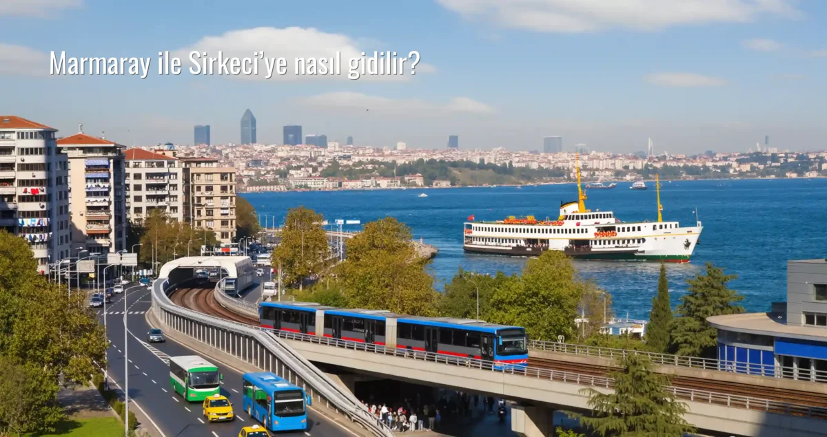 Marmaray ile Sirkeci’ye nasıl gidilir?