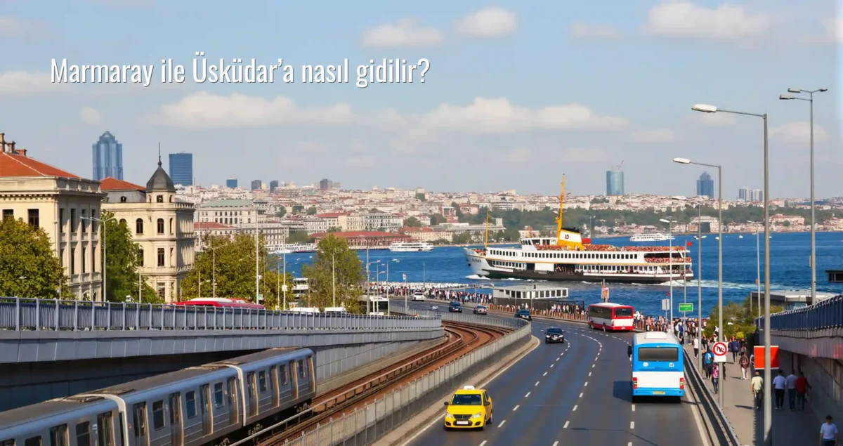 Marmaray ile Üsküdar’a nasıl gidilir?