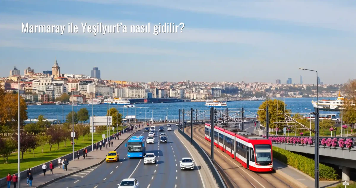 Marmaray ile Yeşilyurt’a nasıl gidilir?